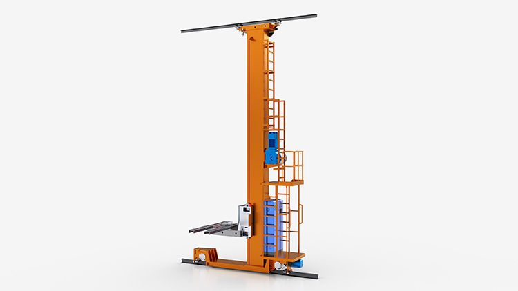 旭日東為您介紹立體倉庫中的起重運輸設(shè)備——堆垛機